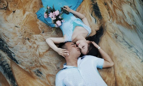 Ảnh cưới nơi miền cát lạ của cặp đôi Nghệ An