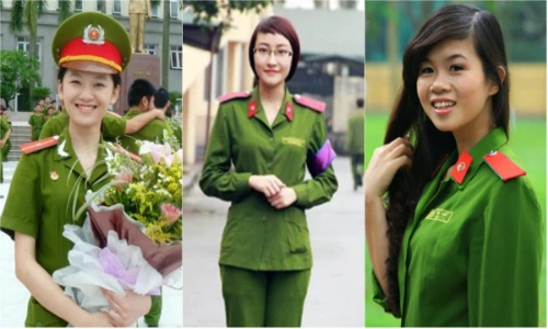 Những nữ thủ khoa xinh đẹp của Học viện Cảnh sát