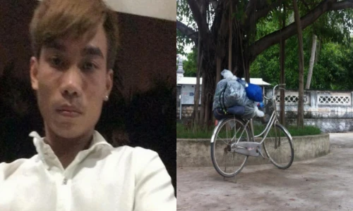 Phượt thủ 9X đi xuyên Việt bằng xe đạp mini chiến