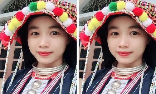 Cô gái người Dao xinh đẹp khiến bao người muốn làm quen