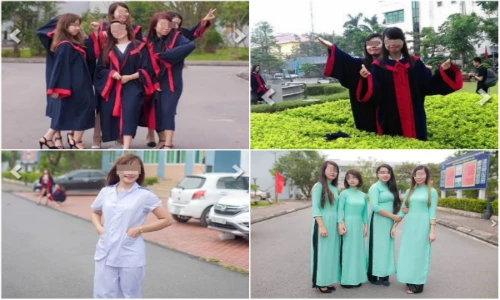 Sinh viên điều dưỡng kêu trời vì ảnh kỷ yếu thảm họa