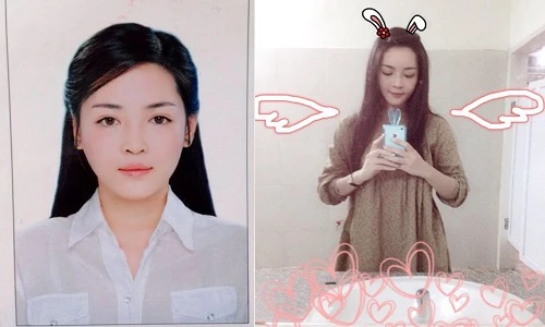 Cô gái nổi tiếng nhờ phẫu thuật thẩm mỹ khoe ảnh thẻ