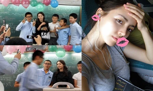 Cô giáo hot girl gợi cảm làm “điên đảo” trường nam sinh