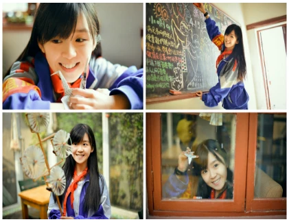 Vẻ đẹp trong sáng của “thiên thần mặc đồng phục học sinh“