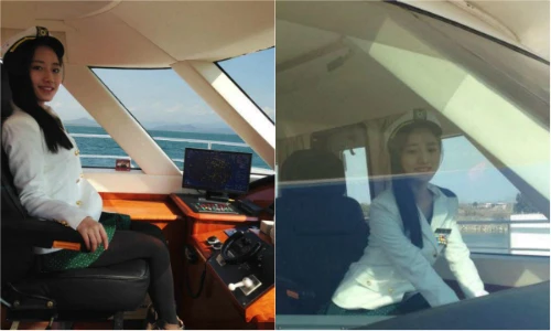 "Nữ thần Học viện Hải quân" gây nhiều tranh cãi