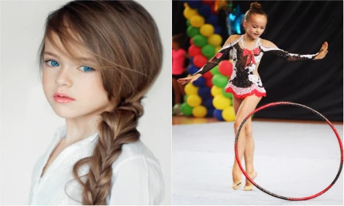 VĐV kiêm người mẫu nhí xinh đẹp nhất hành tinh