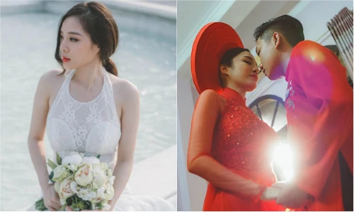 Nhan sắc người đẹp Hạ Long trong đám hỏi 21 tráp khủng