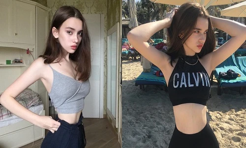 Nữ sinh Nga 14 tuổi gây tranh cãi vì vòng eo siêu nhỏ