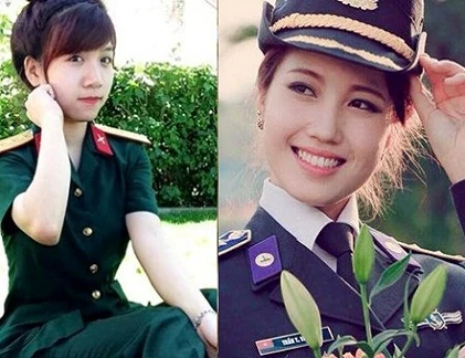 Bóng hồng khoác áo lính tô điểm ngày 22/12