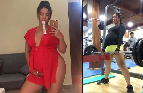 Người đẹp siêu vòng 3 Sài Gòn hóa "khổng lồ" khi mang bầu