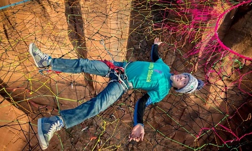 Rùng mình xem dân phượt treo thân trên độ cao trăm mét