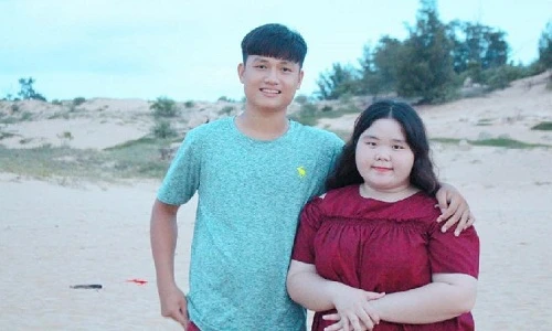 "Phát hờn" trước tình yêu của cặp đôi chàng gầy nàng béo