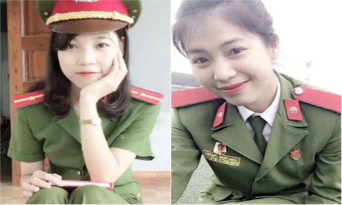 Tài sắc những nữ sinh cảnh sát được thăng hàm vượt cấp