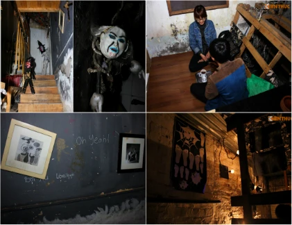 Trải nghiệm quán cafe đáng sợ, rùng rợn nhất Hà Nội