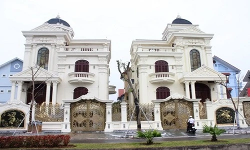 Ngắm biệt thự đôi giá 100 tỷ của đại gia Quảng Ninh