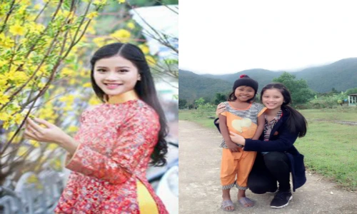 Hoa khôi Đại học Huế xinh đẹp đam mê tình nguyện