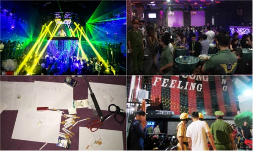 Cận cảnh những bar Sài Gòn bị cảnh sát đột kích