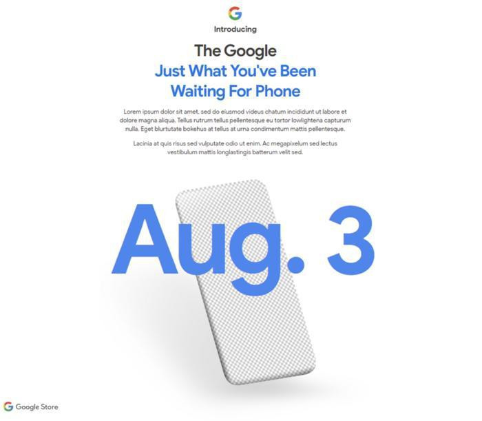 Sau khi giải mã thành công câu đố, bạn sẽ nhận được thông báo 'The Google Just What You've Been Waiting For Phone' (Chiếc điện thoại mà bạn đang chờ đợi đây rồi) và bên dưới là thời gian ra mắt sản phẩm - ngày 3/8.