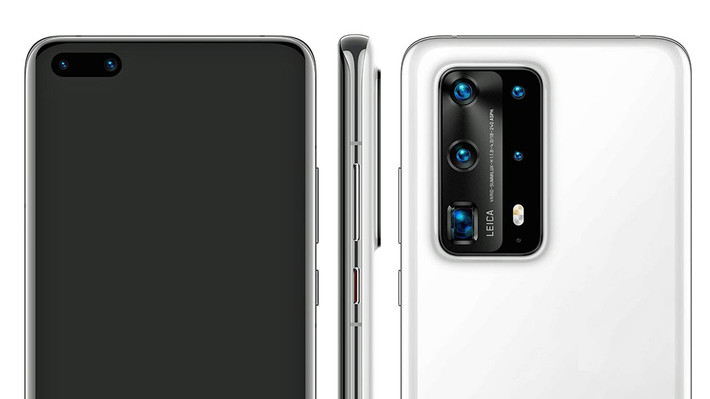 Huawei P40 Pro có thể sở hữu dual camera selfie (2 camera đặt lệch) và cụm penta camera (5 camera) siêu khung làm cum camera chính.