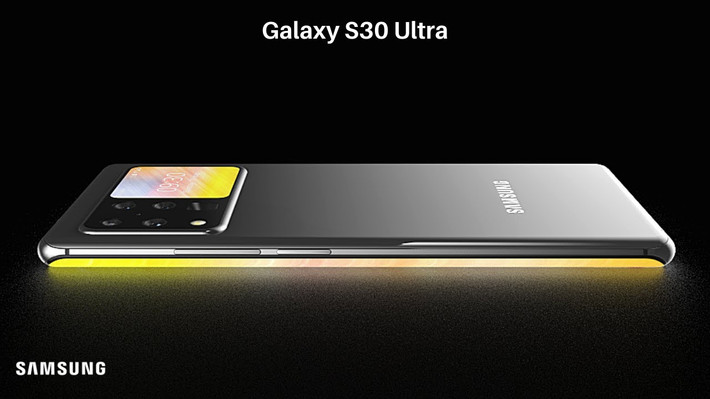Màn hình của Galaxy S30 Ultra vẫn được uốn cong ở 2 bên cạnh, nhưng không cong nhiều như Motorola Edge Plus hay Huawei Mate 30 Pro.