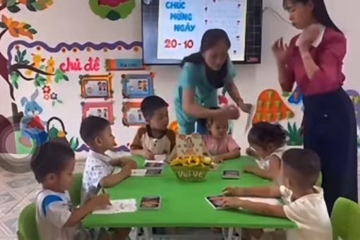 Hai giáo viên mầm non ở Thanh Hóa bị đình chỉ sau clip tác động học sinh