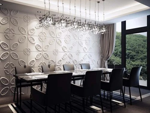 Trang trí phòng ăn tuyệt đẹp từ giấy dán tường
