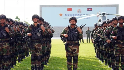 Campuchia - Trung Quốc triển khai tập trận chung Rồng Vàng 2025