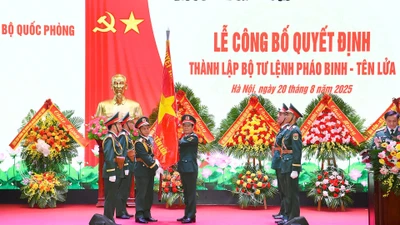 Bộ Quốc phòng công bố quyết định thành lập Bộ tư lệnh Pháo binh - Tên lửa