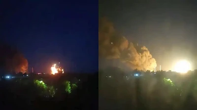 Hai tên lửa Kinzhal tập kích cùng mục tiêu, kho vũ khí Ukraine nổ tung