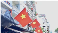 TP HCM rực rỡ cờ đỏ sao vàng chào mừng Quốc khánh 2-9
