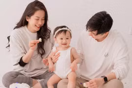 Sinh nhật đầu tiên rất ngọt ngào của thiên thần nhà An Nguy