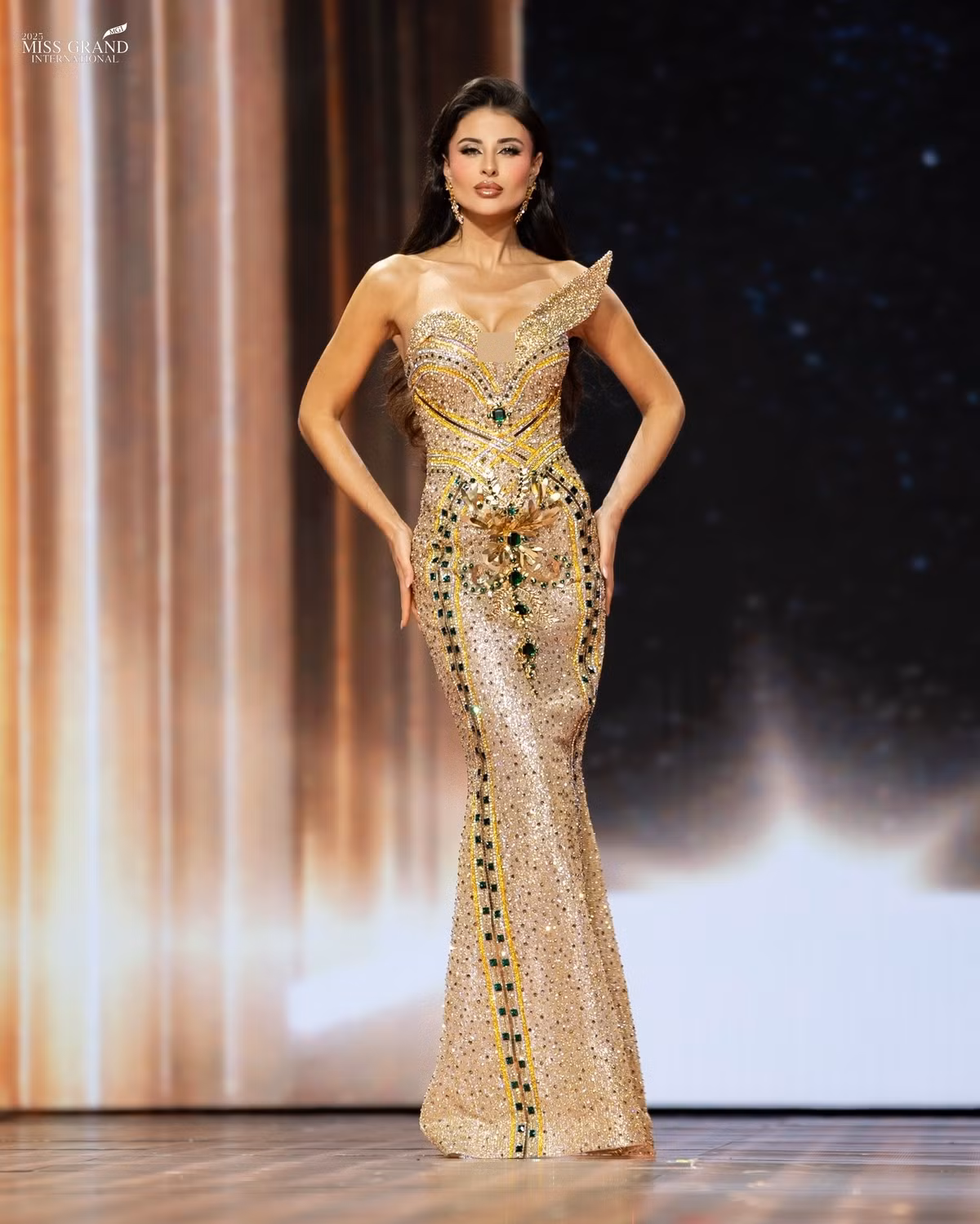 Aitana sở hữu gương mặt cá tính, vóc dáng quyến rũ. Ảnh: Miss Grand International.