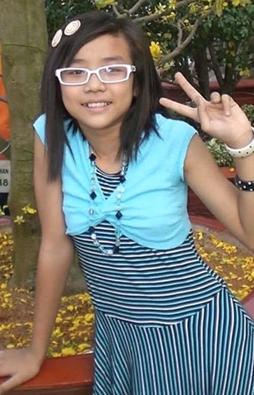 Vợ rapper Đạt G từng sở hữu làn ngăm đen vào tuổi teen. Ảnh: FB Bảo Ngọc.