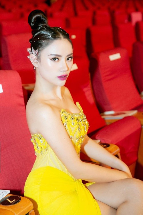 Hà Vi Vi cho biết, khi đến Miss Grand Vietnam 2025, cô tin rằng, với kinh nghiệm, sự kiên định và khát khao chinh phục, cô sẽ để lại những dấu ấn đáng nhớ. Ảnh: FB Hà Vi Vi.