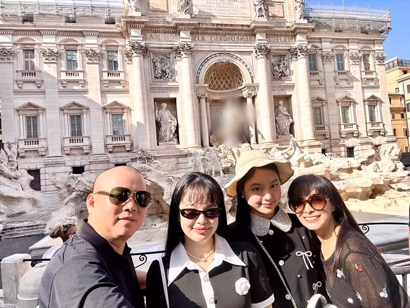 Vợ chồng Minh Khang - Thúy Hạnh là một trong những cặp đôi sao Việt đưa "khối nghỉ hè" đi du lịch. Ảnh: FB Thúy Hạnh.