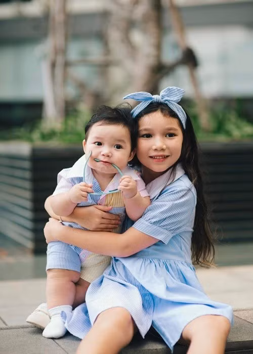 Vợ chồng Hà Anh còn có cô con gái Myla.