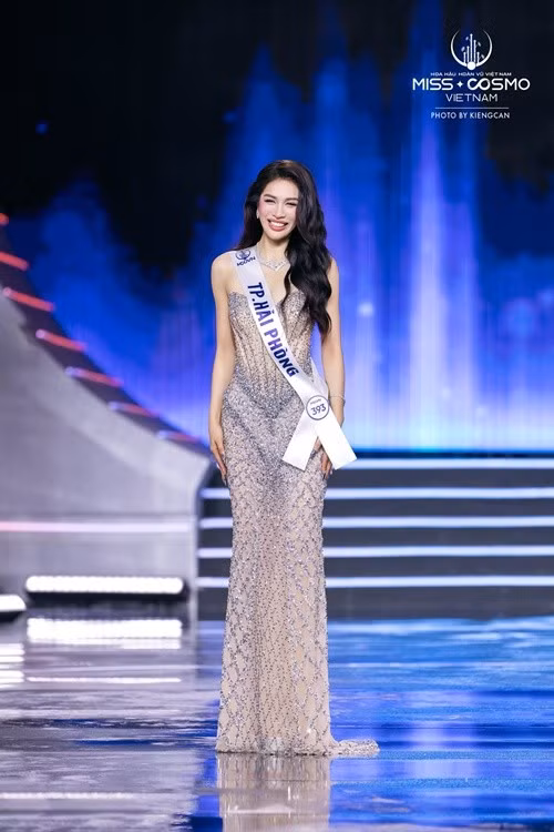 Mai Anh cao 1m74, có số đo ba vòng 84-65-94cm. Cô lọt top 5 Người đẹp biển, top 10 Thí sinh có hình thể đẹp nhất ở Hoa hậu Hoàn vũ Việt Nam 2025. Ảnh: FB Mai Anh.