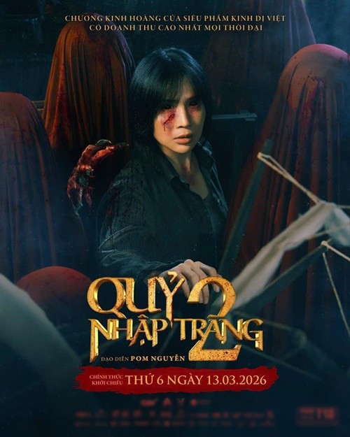 Sự xuất hiện của Khả Như trong dự án điện ảnh kinh dị "Quỷ nhập tràng 2" đang thu hút sự chú ý của khán giả.