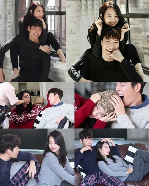 Shin Min Ah - Kim Woo Bin nên duyên khi đóng chung quảng cáo. Cặp đôi 'chị em' công khai hẹn hò năm 2015. Năm 2017, Kim Woo Bin mắc ung thư vòm họng. Ảnh: Harper’s Bazaar Việt Nam.