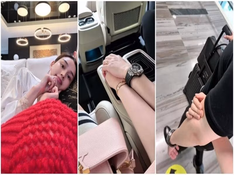 Theo Znews, trong những clip do Đỗ Thị Hà chia sẻ, doanh nhân Viết Vương thường xuyên đồng hành cùng vợ trong sinh hoạt hằng ngày, từ phụ giúp trang trí nhà cửa dịp Giáng sinh đến những cử chỉ quan tâm giản dị như kéo vali. Ảnh: Phụ Nữ Thủ Đô.