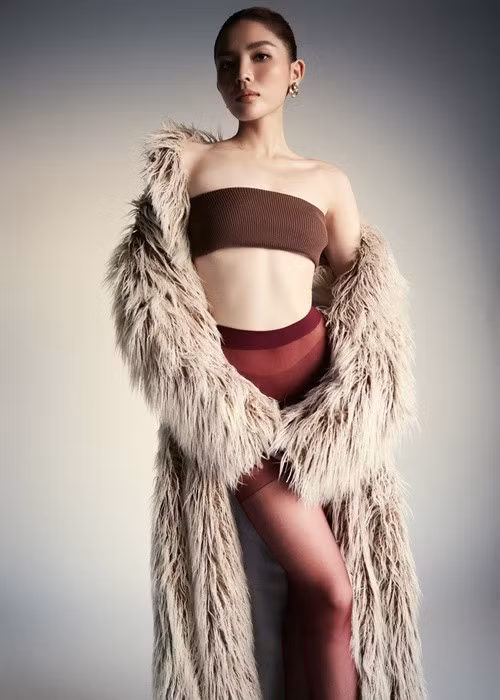 Kỳ Duyên không còn là nàng hoa hậu thừa cân cách đây ít năm. Ảnh: FB Kỳ Duyên.