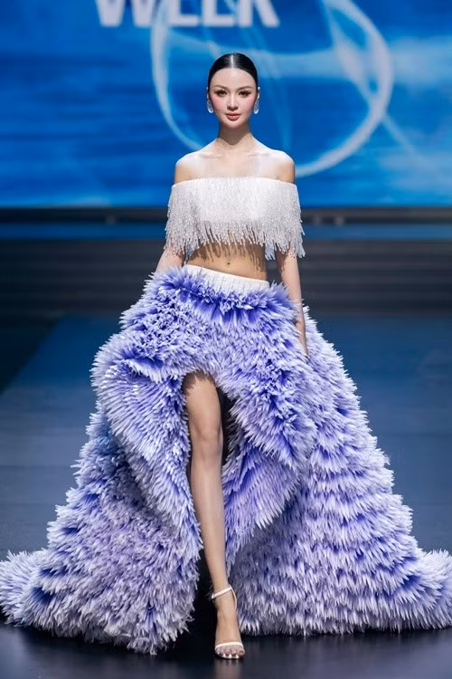 Nguyễn Thị Cẩm Ly hiện tại đắt show làm người mẫu. Ảnh: FB Nguyễn Thị Cẩm Ly.