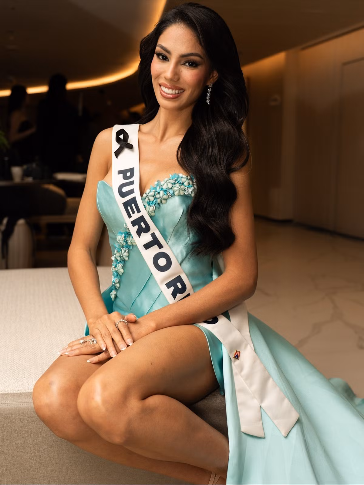 Zashely Alicea - đại diện Puerto Rico ngày càng tỏa sáng ở Miss Universe 2025. Ảnh: Miss Universe.