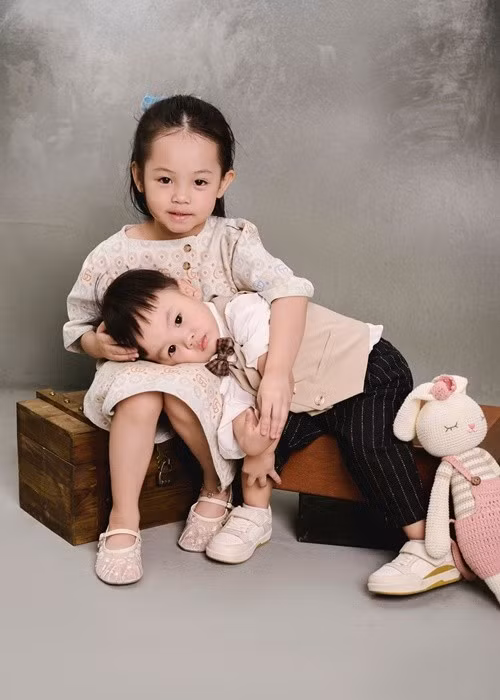 Con trai Đàm Thu Trang - Cường Đô la trở thành một trong những em bé hot nhất showbiz Việt sau khi chào đời. Ảnh: FB Đàm Thu Trang.