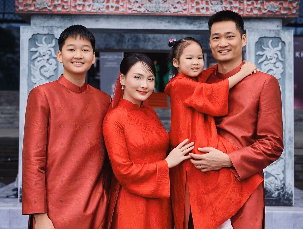 Năm 2020, Bảo Thanh tạm ngưng đóng phim để sinh con. Đến năm 2021, nữ diễn viên hạ sinh con gái thứ hai. Hiện tại, cô có cuộc sống gia đình bình yên. Ảnh: FB Bảo Thanh.