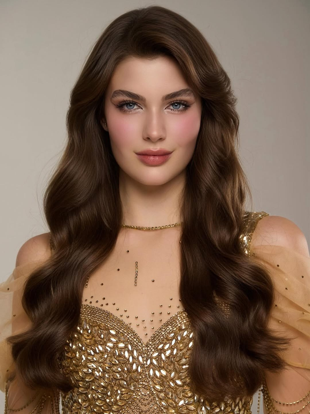 Nhan sắc rực rỡ và đầy khí chất của mỹ nhân người Nga nhận được nhiều lời khen ngợi. Ảnh: Instagram Varvara Yakovenko.