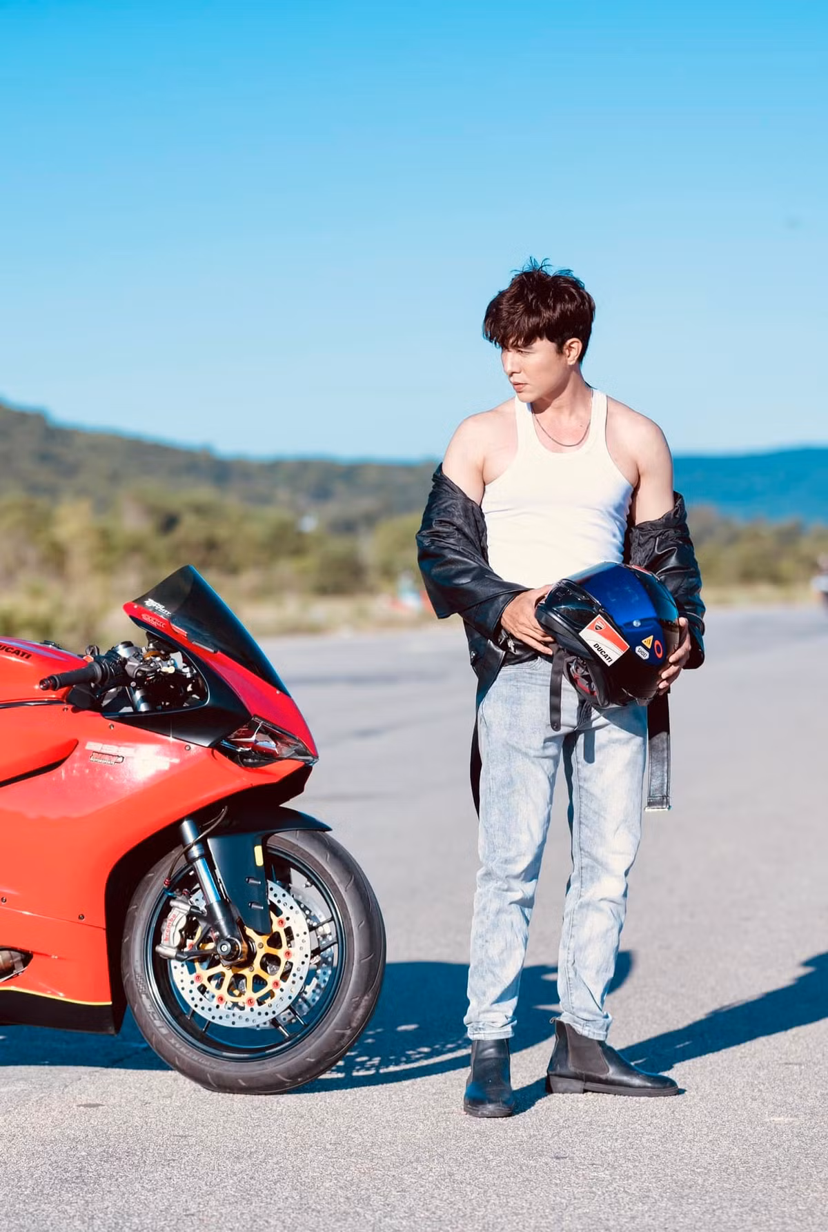 Steven Nguyễn kín tiếng về chuyện tình cảm. Ảnh: FB Steven Nguyễn.