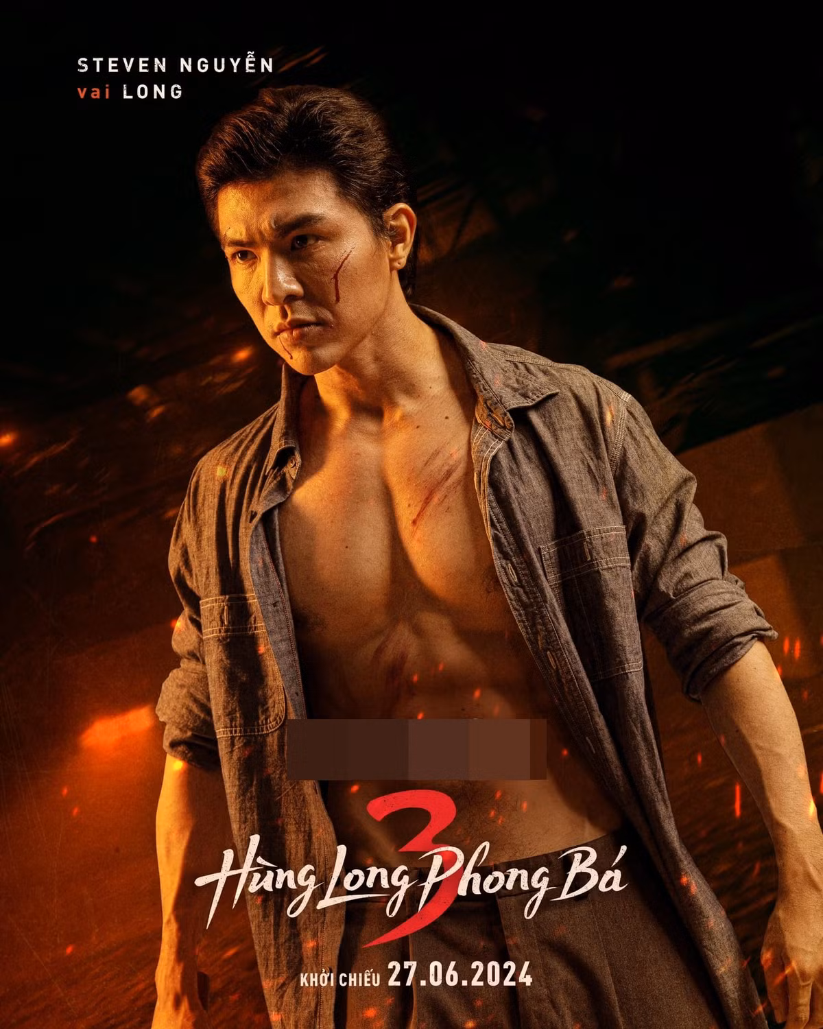 Theo Phụ Nữ TP HCM, Steven Nguyễn nổi lên từ loạt web-drama Bi Long đại ca, Cú đấm thép, Bạn gái tôi là trùm trường. Nam diễn viên còn góp mặt trong các phim Mặt trời mùa đông, Hạnh phúc bị đánh cắp, Những ngôi sao lạc, Mặt trời mùa đông. Ảnh: FB Steven Nguyễn.