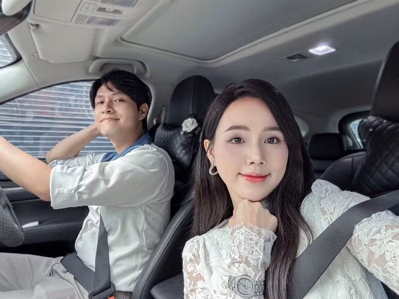 Tháng 3/2024, chia sẻ với Znews, diễn viên Minh Thu cho biết cô và Tô Dũng yêu nhau được một thời gian. Ảnh: FB Minh Thu.