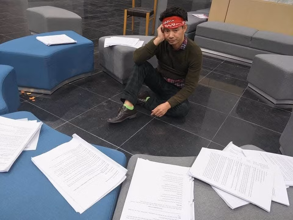 Nghệ sĩ Xuân Bắc cũng hoài niệm về Táo quân. Anh viết: "Tầm này ngày xưa đây các bác ạ. Người ta om trám, om dưa, om cá. Em thì om táo". Ảnh: FB Xuân Bắc.